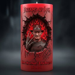 Branding From Classic Slashers LED Candle - Personalized Gifts For Horror Fans - Photo 4