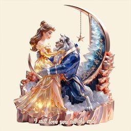 Crystal Moon Couple Light Box, Personalized Gifts For Couple - Photo 3