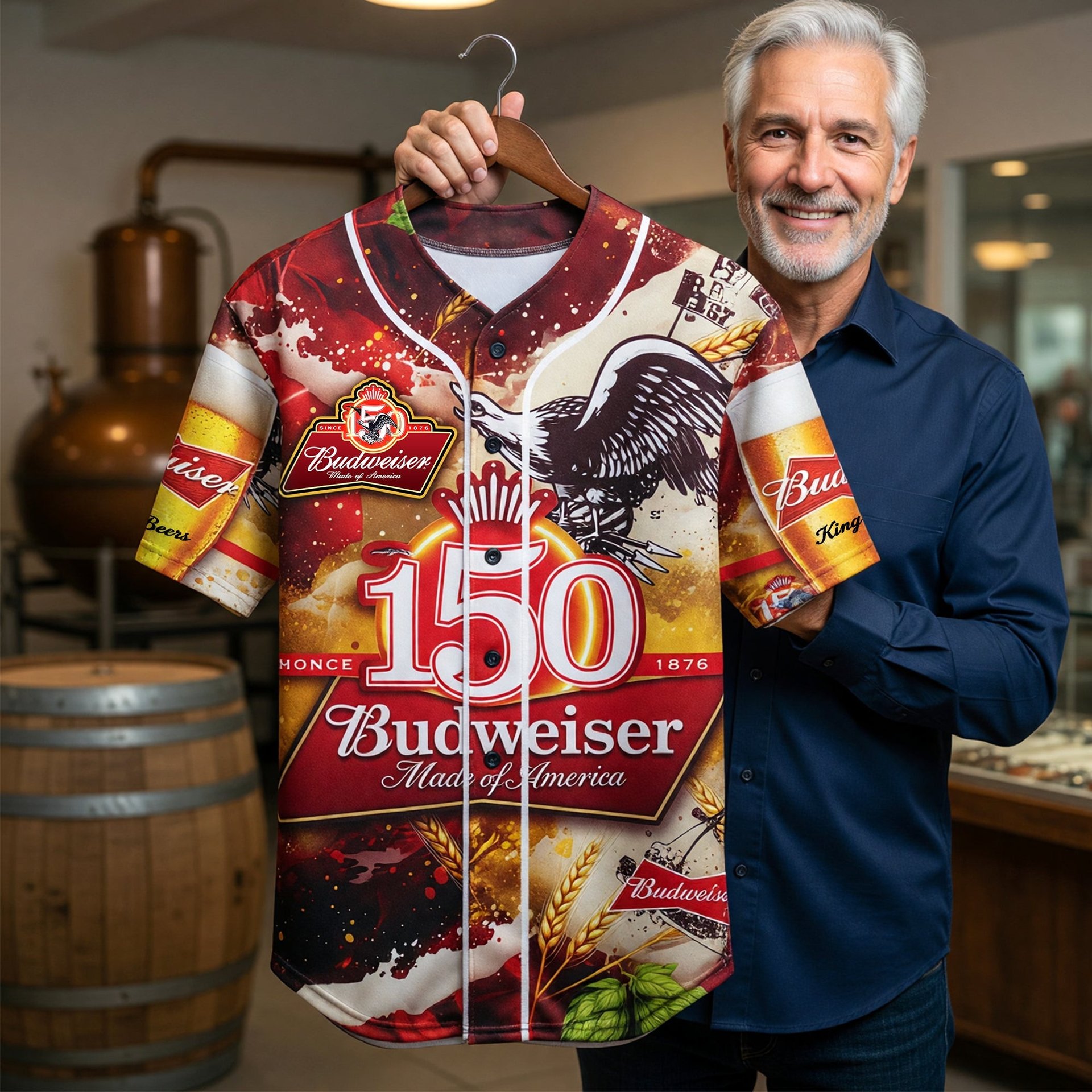 Drinking Legend Jersey Shirt - Personalized Gifts - Photo 1