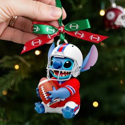 Football Tropical Alien Ornament - Personalized Gifts For Football Lovers - Photo 2