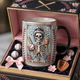 Fun Waiting Baseball Mom Tarot Card Magic Mug - Personalized Gifts For Baseball Mom - Photo 2