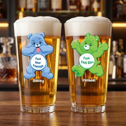 Funny Cute Beer Glass - Personalized Gifts - Photo 2