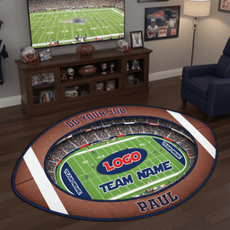 Game Day Stadium Doormat - Personalized Gift For Sport Lovers