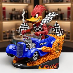 High Speed Hot Rod Plaque - Personalized Gifts For Hot Rod Lovers - Photo 2