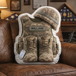 Honoring Heroes Pillow Personalized Gifts for Veterans - Photo 1