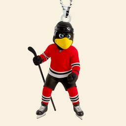 Ice Rink Spirit Car Ornament Personalized Gifts For Hockey Players - Photo 3