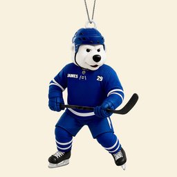 Ice Rink Spirit Christmas Ornament Personalized Gifts For Hockey Players - Photo 3