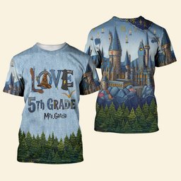 Magic Classroom Shirt Personalized Gifts For Teacher - Photo 3