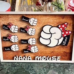 Mommy Wood Sign - Personalized Gifts For Mom Layered Wood Sign Stand - Photo 8