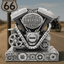 Merry & Mechanic – Custom Gear-Themed Christmas Gift For Father - Photo 1