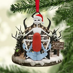 Naughty Skull Couple Ornament - Personalized Christmas Gift For Couples - Photo 2