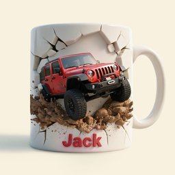 Off Road Car Lover Coffee Mug - Personalized Gifts For Off Road Fans Coffee Mug - Photo 3