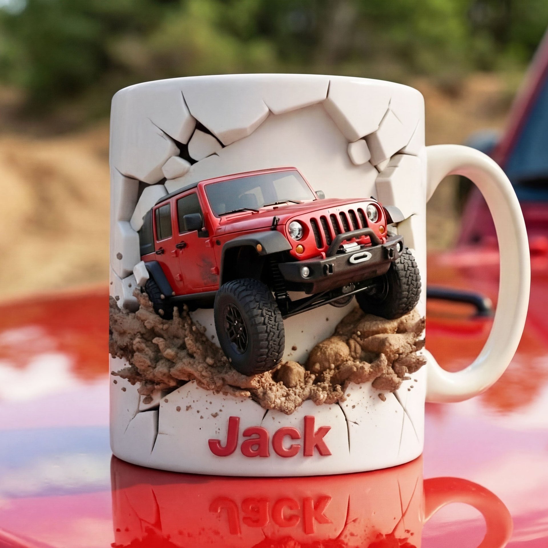 Off Road Car Lover Coffee Mug - Personalized Gifts For Off Road Fans Coffee Mug - Photo 1