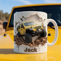 Off Road Car Lover Coffee Mug - Personalized Gifts For Off Road Fans Coffee Mug - Photo 2