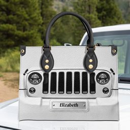 Holiday Offroad Spirit Leather Bag – Personalized Christmas Gift For Trail Lovers - Photo 1