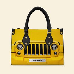 Holiday Offroad Spirit Leather Bag – Personalized Christmas Gift For Trail Lovers - Photo 3