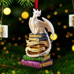 Personalized Gifts For Book Lovers Christmas Ornament - Photo 2