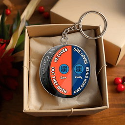 Personalized Gifts For Ice Hockey-loving Couple Christmas Ornament - Photo 7