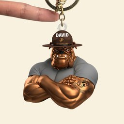 Holiday Heroes Keychain – Personalized Christmas Gifts For Proud Veterans - Photo 7