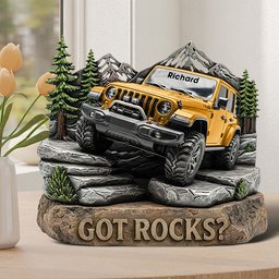 Rockin' Off-Road Life Acrylic Plaque - Personalized Gifts For Off-road Lovers - Photo 3