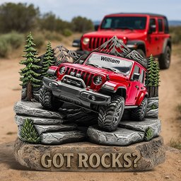 Rockin' Off-Road Life Acrylic Plaque - Personalized Gifts For Off-road Lovers - Photo 5