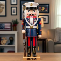 Service Pride Nutcracker Acrylic Plaque - Personalized Gifts For Veteran - Photo 3