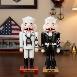 Service Pride Nutcracker Acrylic Plaque - Personalized Gifts For Veteran - Photo 2
