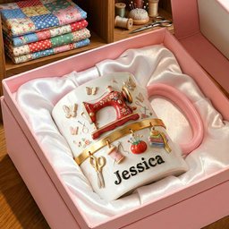 Sewing Machine Accent Mug, Personalized Gifts For Sewing Lovers - Photo 2
