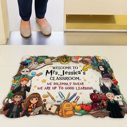 Teacher Doormat - Personalized Gifts For Teacher - Photo 2