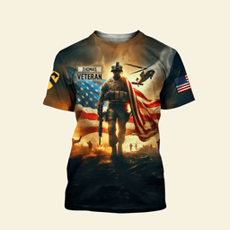 Veteran 3D Shirt - Personalized Gifts For Veteran - Photo 5