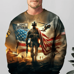 Veteran 3D Shirt - Personalized Gifts For Veteran - Photo 2