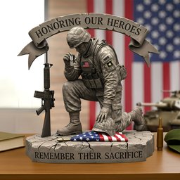 Veteran Plaque - Personalized Gifts For Veteran - Photo 1