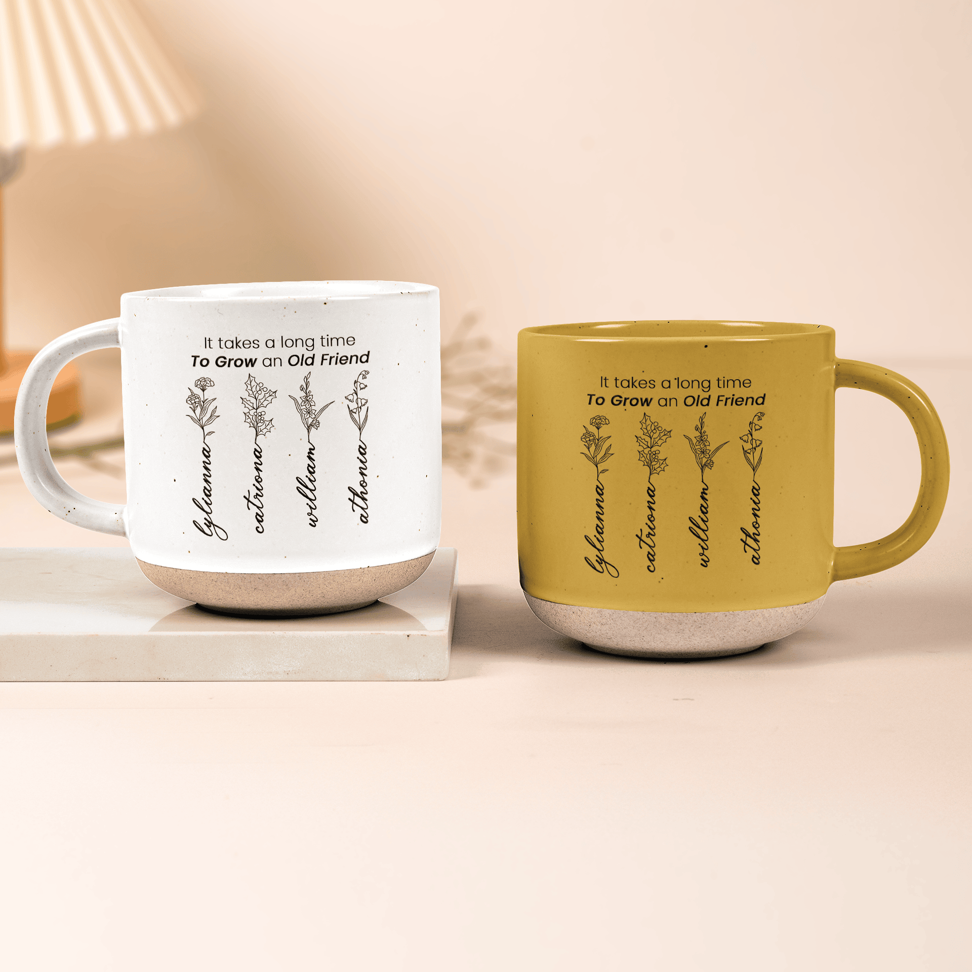 Grow An Old Friend - Personalized Pottery Mug - Photo 1
