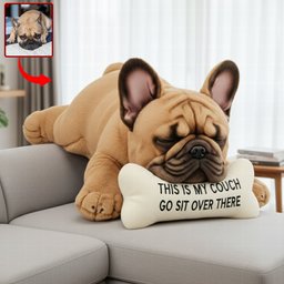 Dog Custom Shaped Pillow - Custom Photo Gifts For Dog Lover – view 2