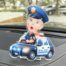 Police Shaking Head Standee - Custom Photo Gifts For Dad Cute Gifts – view 4