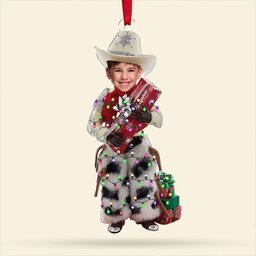 Custom Photo Gifts For Kids Christmas Ornament – view 2
