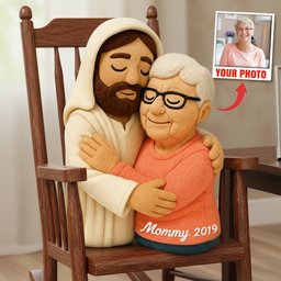 Jesus Heaven Pillow - Custom Photo Gifts For Memorial Christian Pillow – view 3
