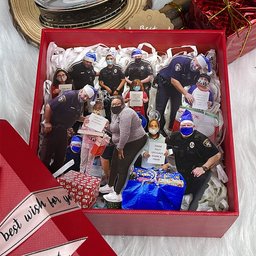 Custom Photo Gifts for Police Ornament – view 2