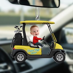 Drive Safe Car Ornament - Custom Photo Gifts For Dad – view 4