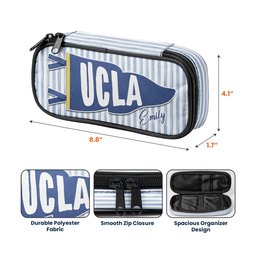 Custom School Pennant Flag - Personalized Pencil Case – view 6