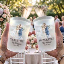 Wedding Decorations & Favors Custom Photo Party Cups - Personalized Cups – view 5