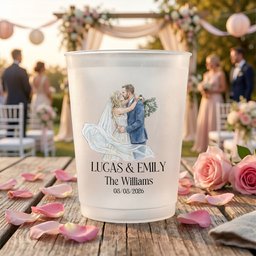 Wedding Decorations & Favors Custom Photo Party Cups - Personalized Cups – view 6