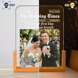 Custom Couples Photo, Boyfriend, Girlfriend, Husband, Wife Valentines Day, Anniversary Gifts - Personalized Night Light – vie