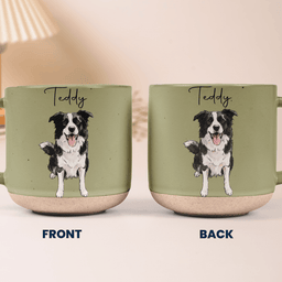 Gift For Pet Lovers Custom Pet Portrait Watercolor - Personalized Mug – view 7