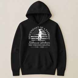 Descendant Of A Patriot Family History - Personalized Shirt – view 5