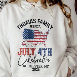 Happy Independence Family Matching Shirt - Personalized Shirt – view 8