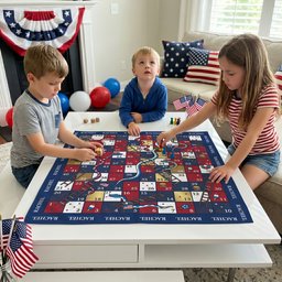 USA 250th Anniversary Games For Kids - Personalized Scarf – view 2