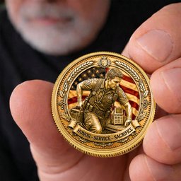 First Responders Police Officers Nurses Firefighters & Emts - Personalized Coin – view 7