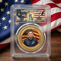 First Responders Police Officers Nurses Firefighters & Emts - Personalized Coin – view 5