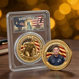 First Responders Police Officers Nurses Firefighters & Emts - Personalized Coin – view 4